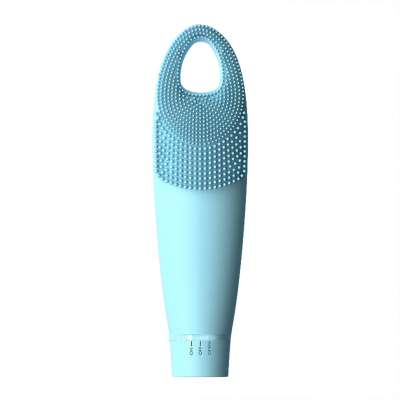 Factory wholesale ultrasonic electric facial cleansing face wash brush roller